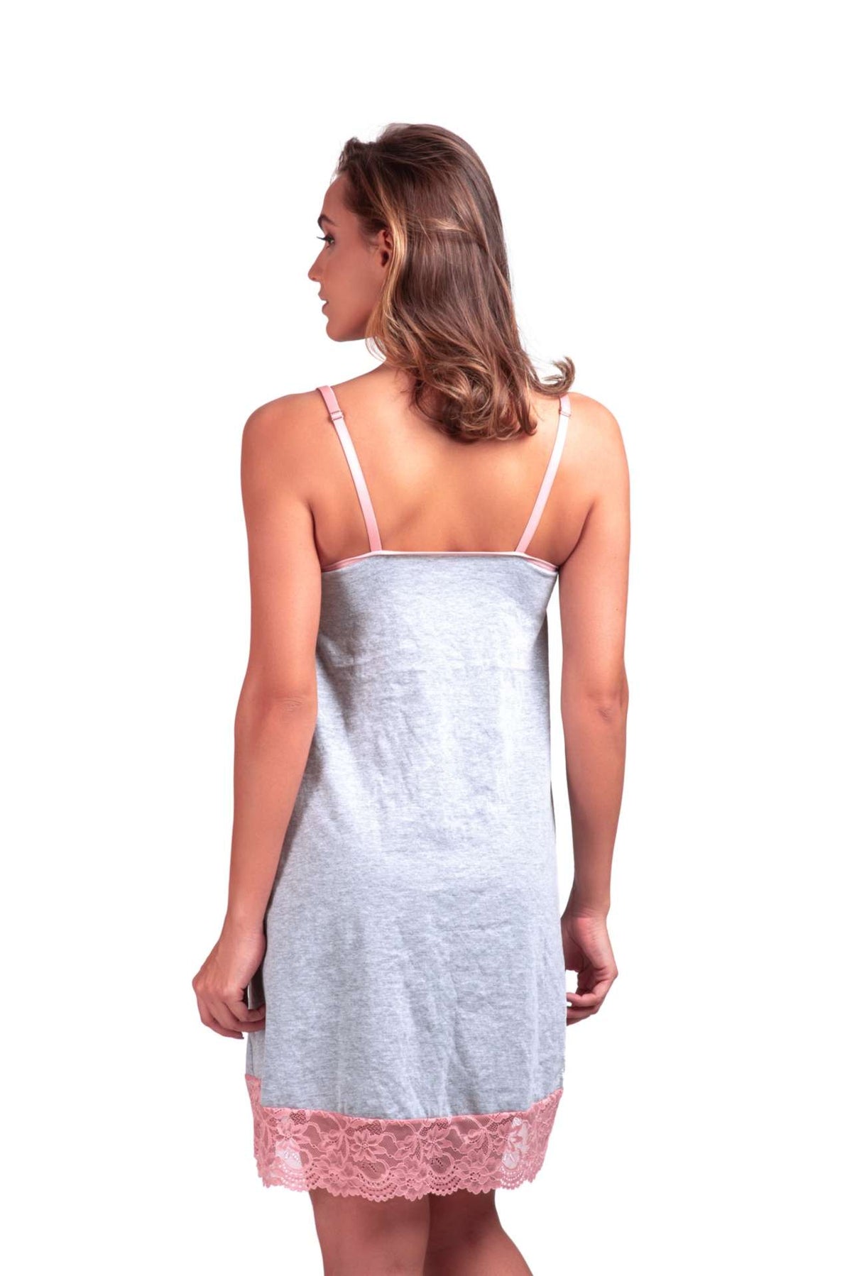 Camisola de amamentação em algodão em Branco – Doce Malícia