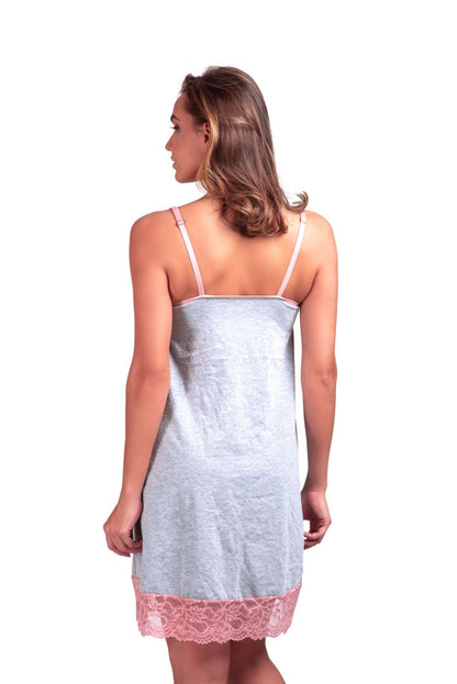 Camisola de amamentação em algodão em Branco – Doce Malícia