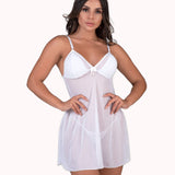 Camisola em tule com Calcinha – Doce Malícia