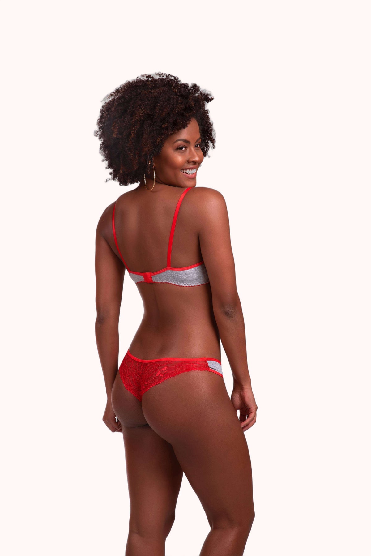 Conjunto com detalhe em renda – Doce Malícia