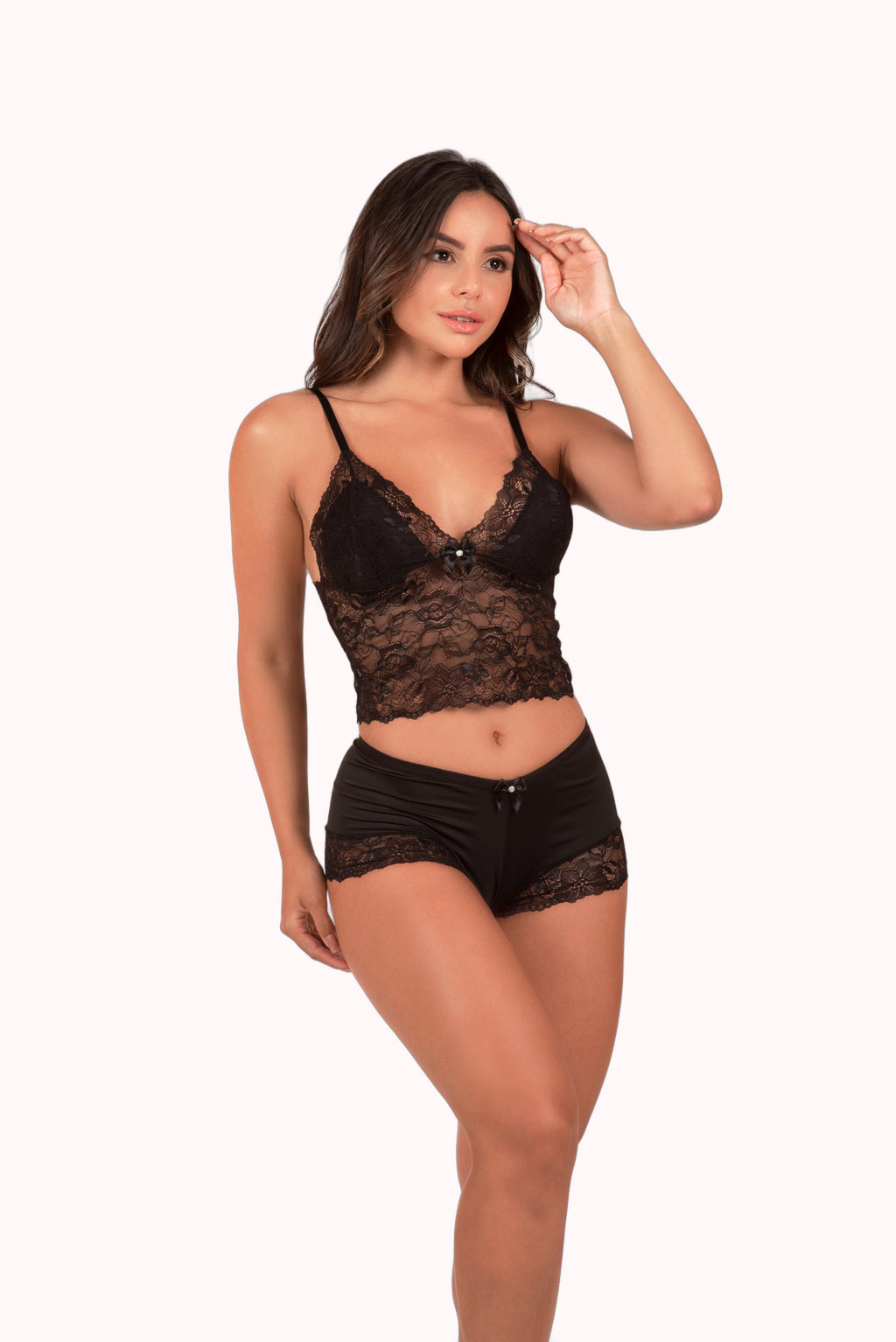 Conjunto em renda – Doce Malícia