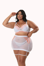 Conjunto Plus Size com Saia Fetiche – Doce Malícia