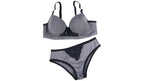 Conjunto Plus Size em supplex mesclado em azul-Marinho – Doce Malícia