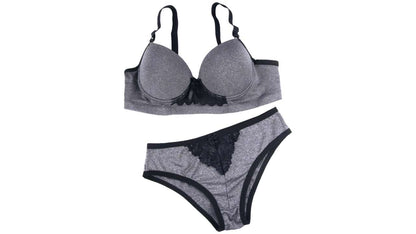 Conjunto Plus Size em supplex mesclado em azul-Marinho – Doce Malícia