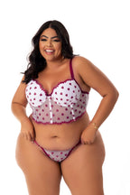 Conjunto Sexy Plus Size em em Preto – Doce Malícia