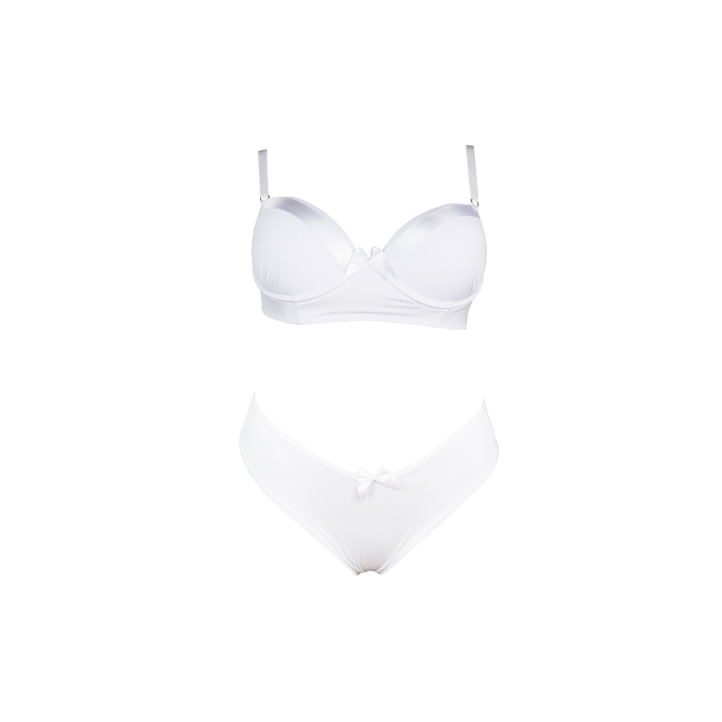 Conjunto com fita no bojo em azul – Doce Malícia