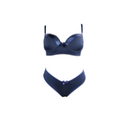 Conjunto com fita no bojo em azul – Doce Malícia