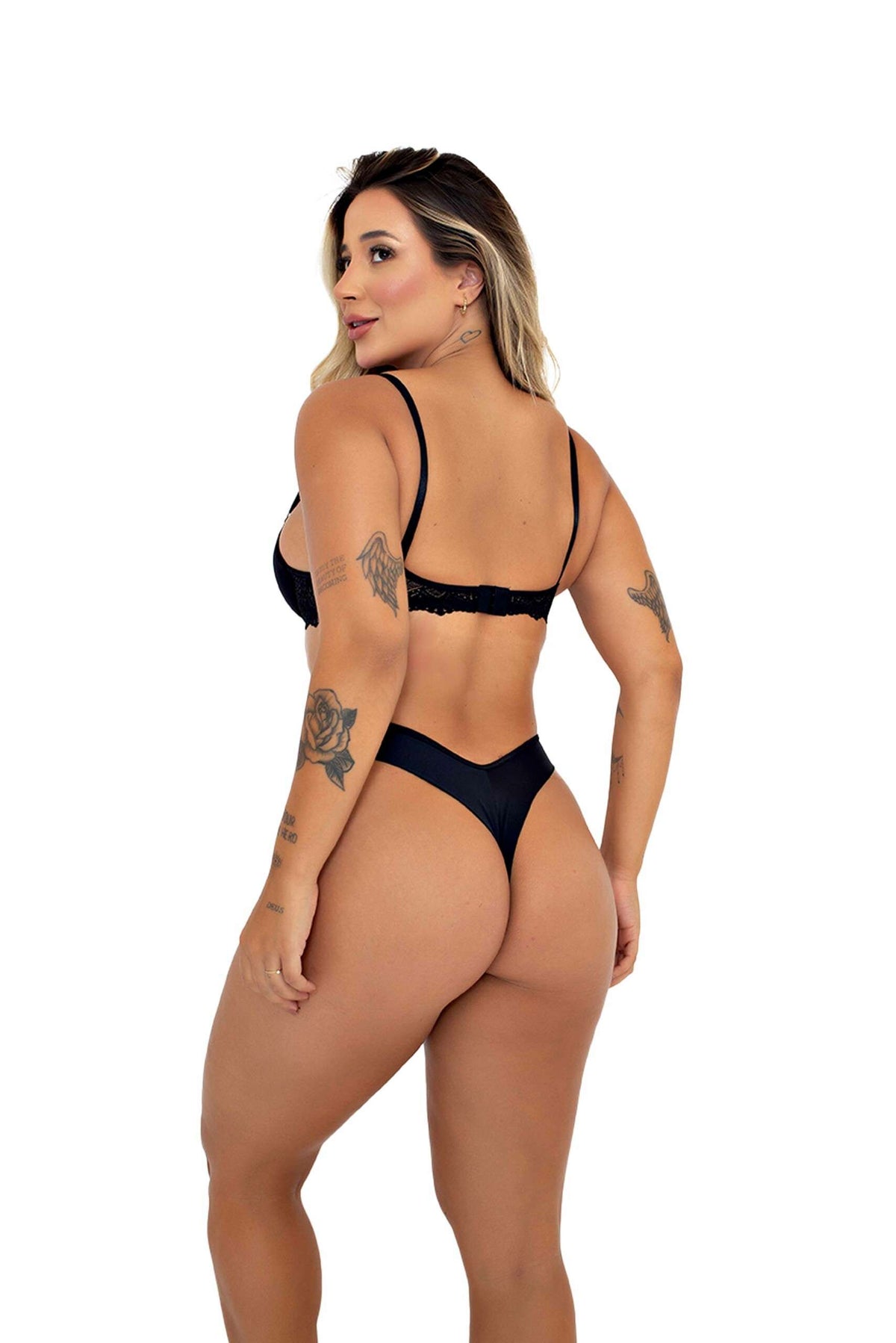 Conjunto Conforto em Microfibra em Azul Royal – Doce Malícia