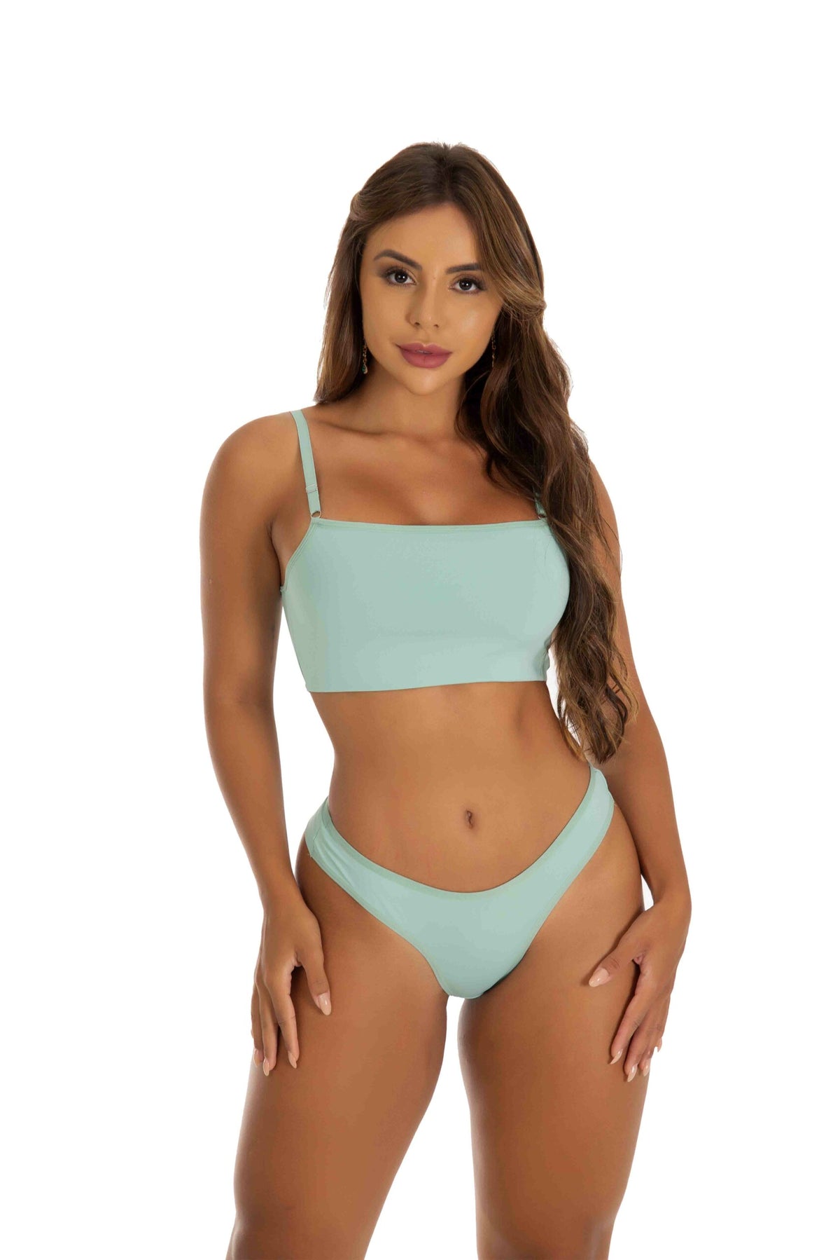 Conjunto Conforto Sem Bojo em Microfibra em Branco – Doce Malícia