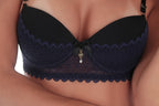 Conjunto de bojo com pingente em azul-Marinho – Doce Malícia