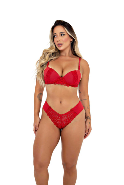Conjunto de Bojo em Microfibra em Azul Royal – Doce Malícia
