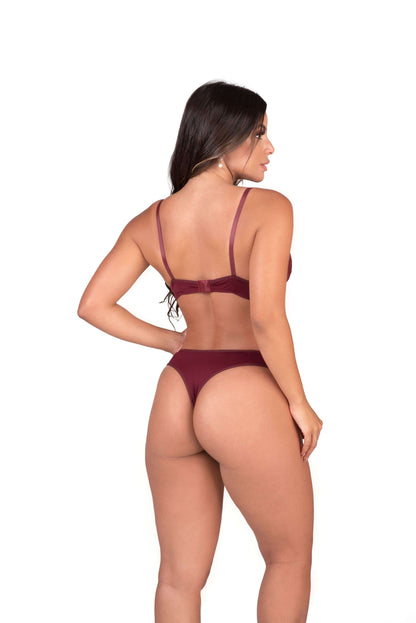 Conjunto de bojo em renda em cores-variadas – Doce Malícia