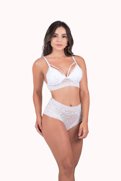Conjunto de lingerie com calcinha lacradora – Doce Malícia