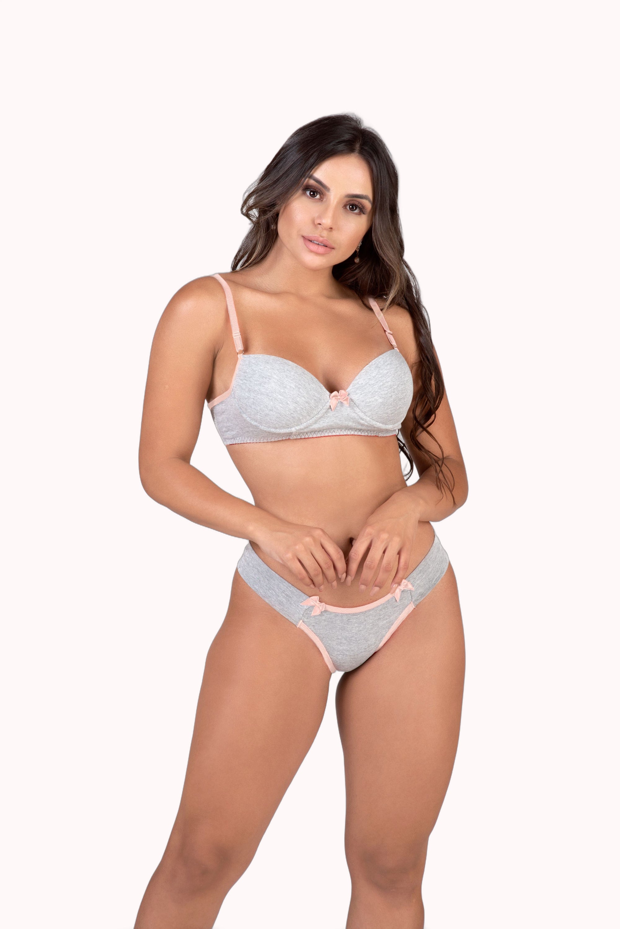 Conjunto de lingerie em algodão – Doce Malícia