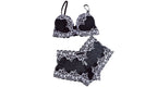 Conjunto de lingerie em renda em cores sortidas – Doce Malícia