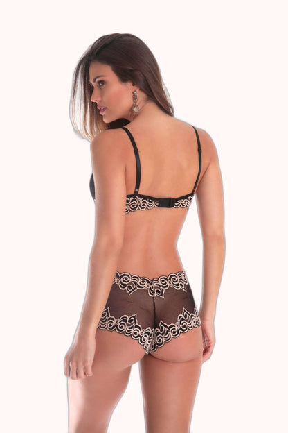 Conjunto de lingerie em renda – Doce Malícia