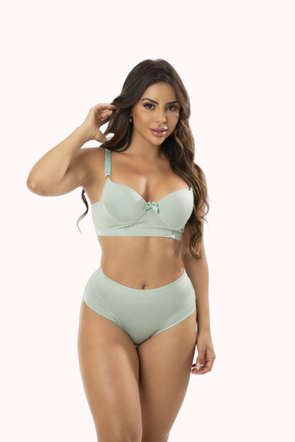 Conjunto de lingerie reforçado – Doce Malícia