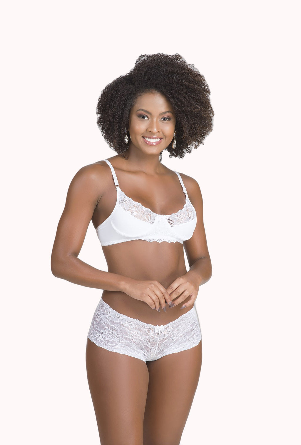 Conjunto de lingerie sem bojo – Doce Malícia