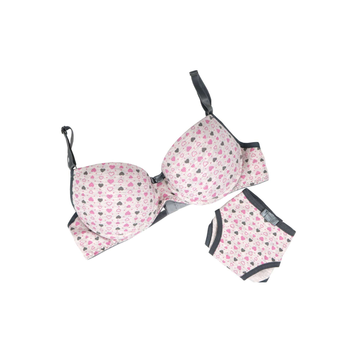 Conjunto em algodão estampado em cores sortidas – Doce Malícia