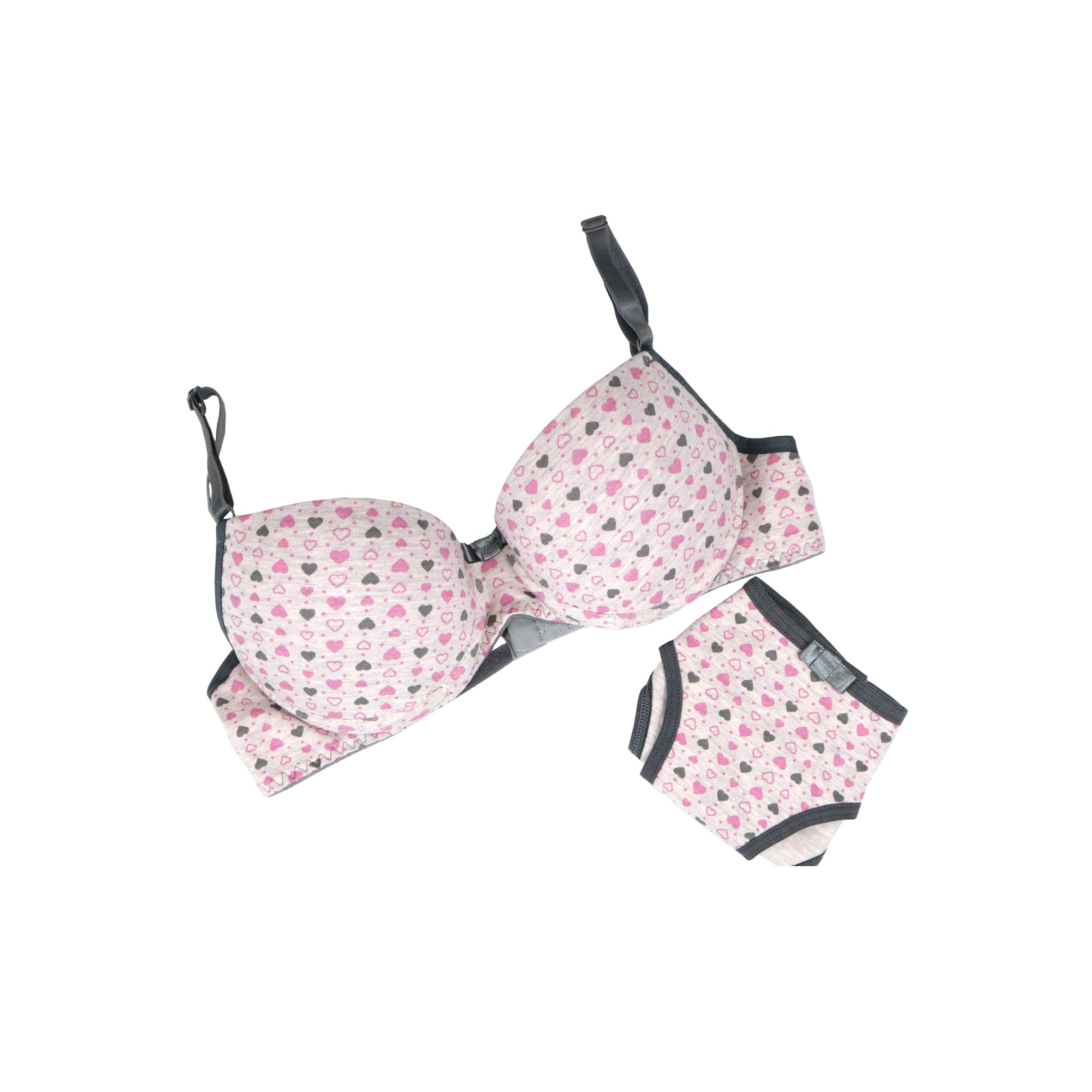 Conjunto em algodão estampado em cores sortidas – Doce Malícia