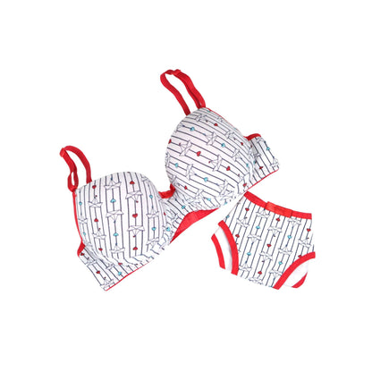 Conjunto em algodão estampado em cores sortidas – Doce Malícia