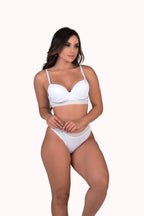 Conjunto em microfibra com elástico bordado – Doce Malícia