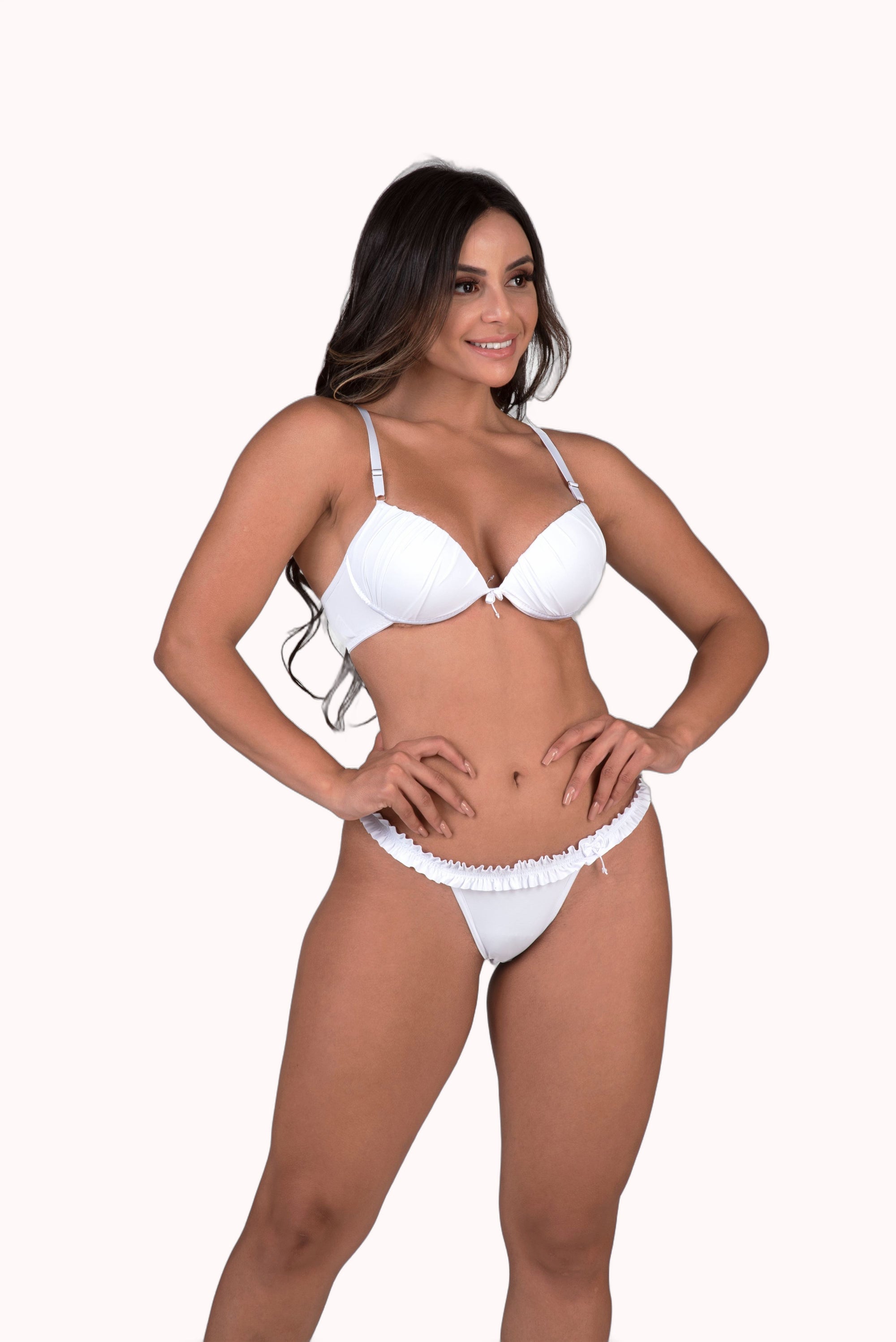Conjunto fio dental franzido – Doce Malícia