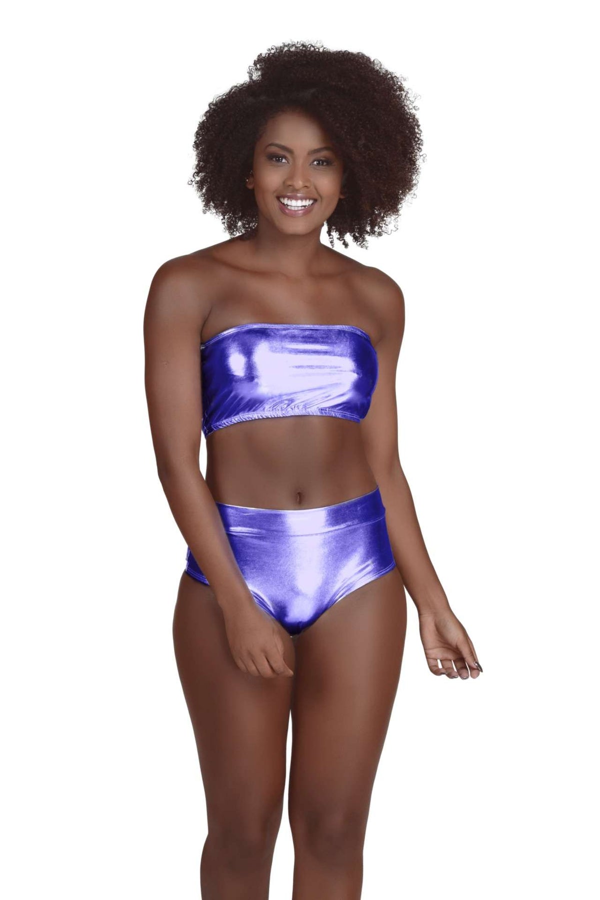 Conjunto hot pants em azul petroleo – Doce Malícia