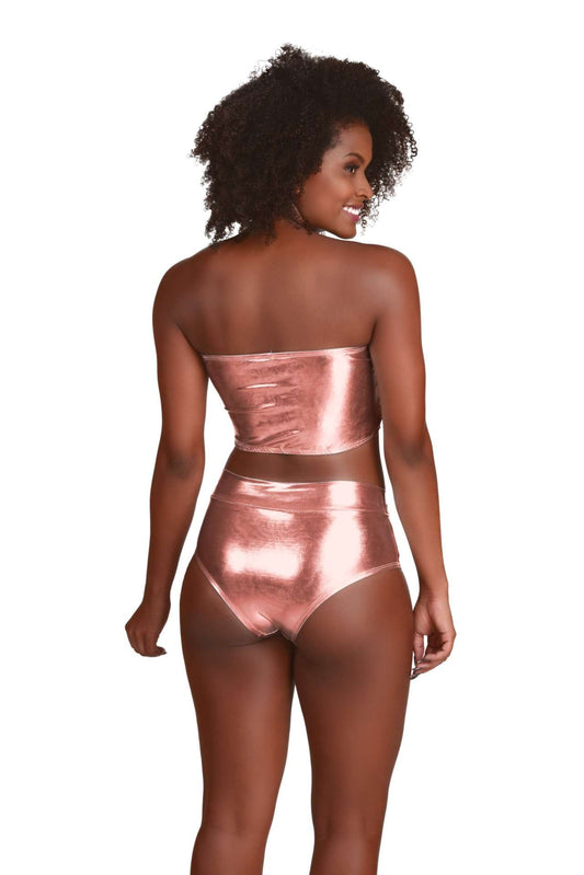Conjunto hot pants em azul petroleo – Doce Malícia