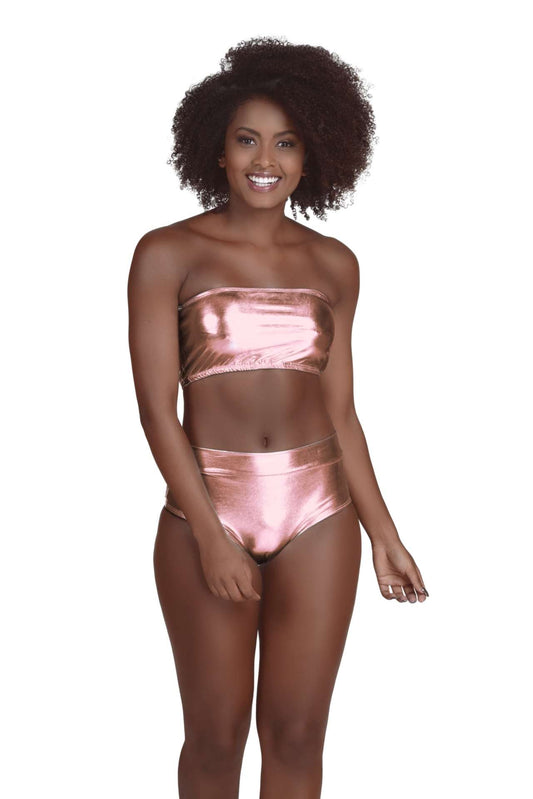 Conjunto hot pants em azul petroleo – Doce Malícia