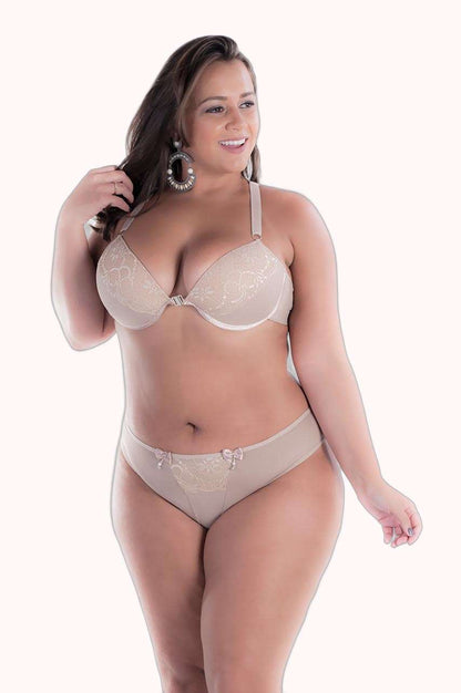 Conjunto nadador plus size em microfibra – Doce Malícia