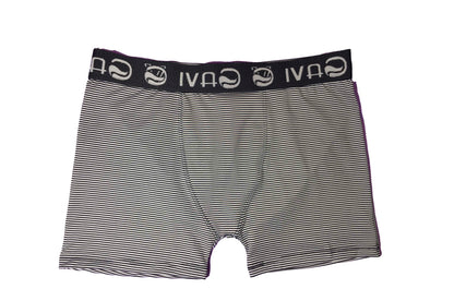 Cueca Boxer Risca Giz em azul-Marinho – Doce Malícia