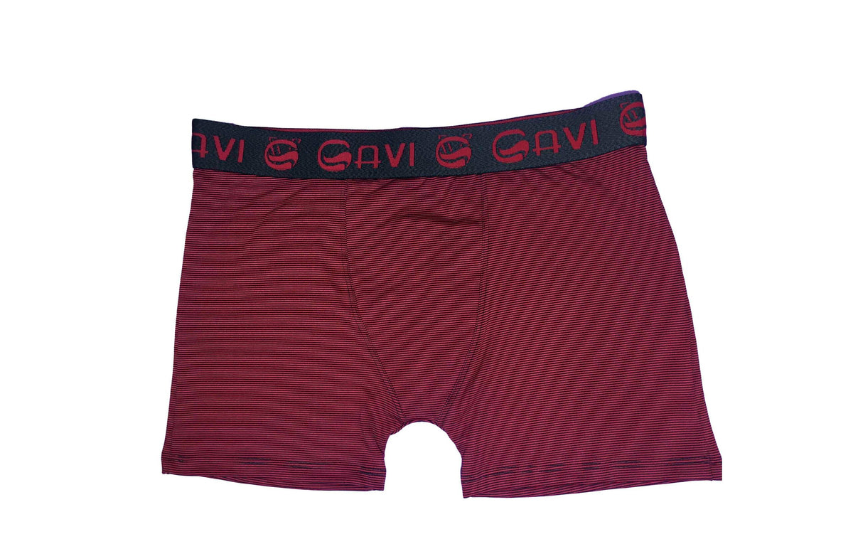 Cueca Boxer Risca Giz em azul-Marinho – Doce Malícia