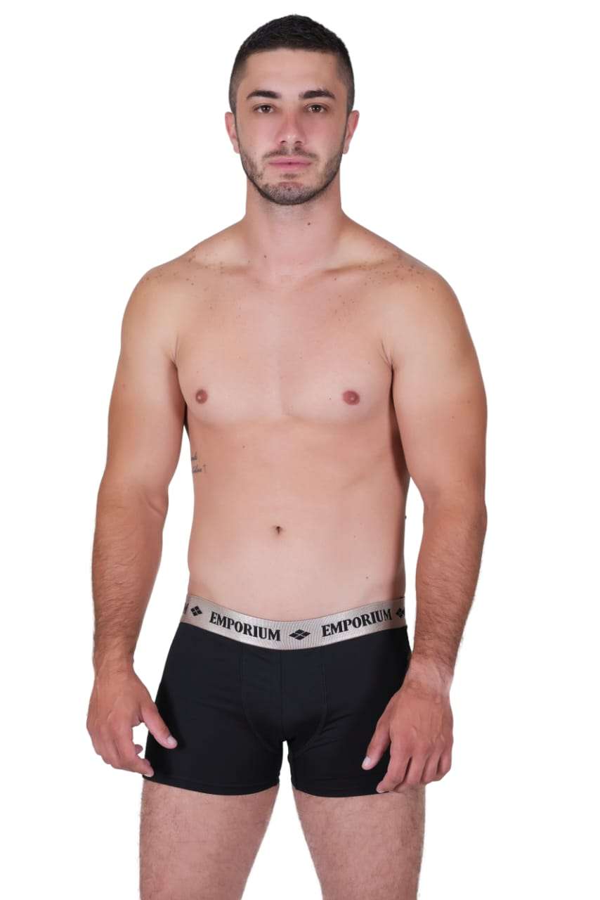 Cueca boxer Davi em azul-Marinho – Doce Malícia