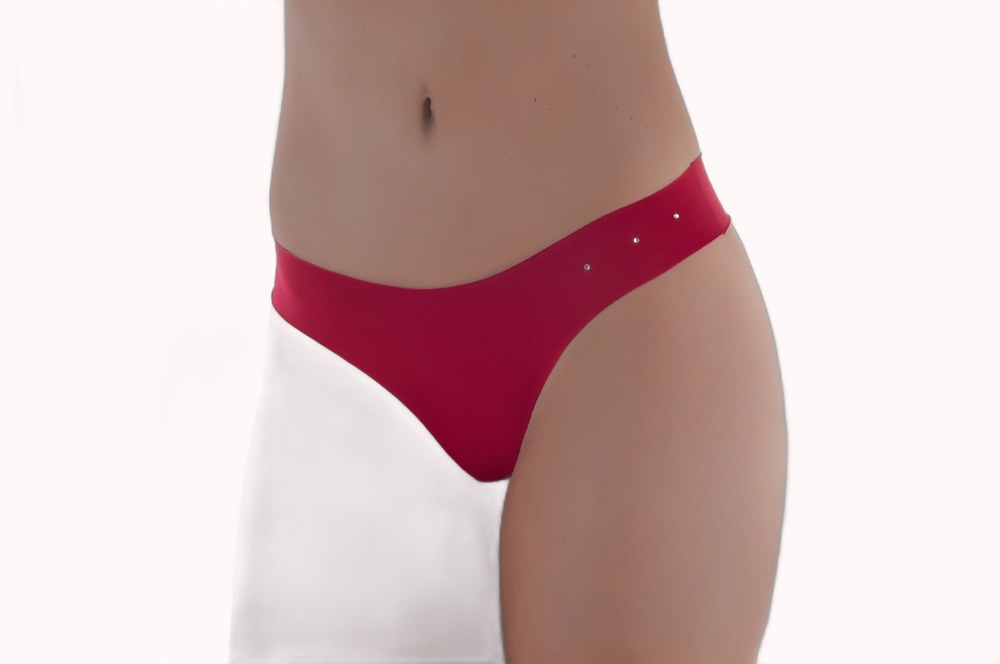Tanga sem costura em microfibra – Doce Malícia