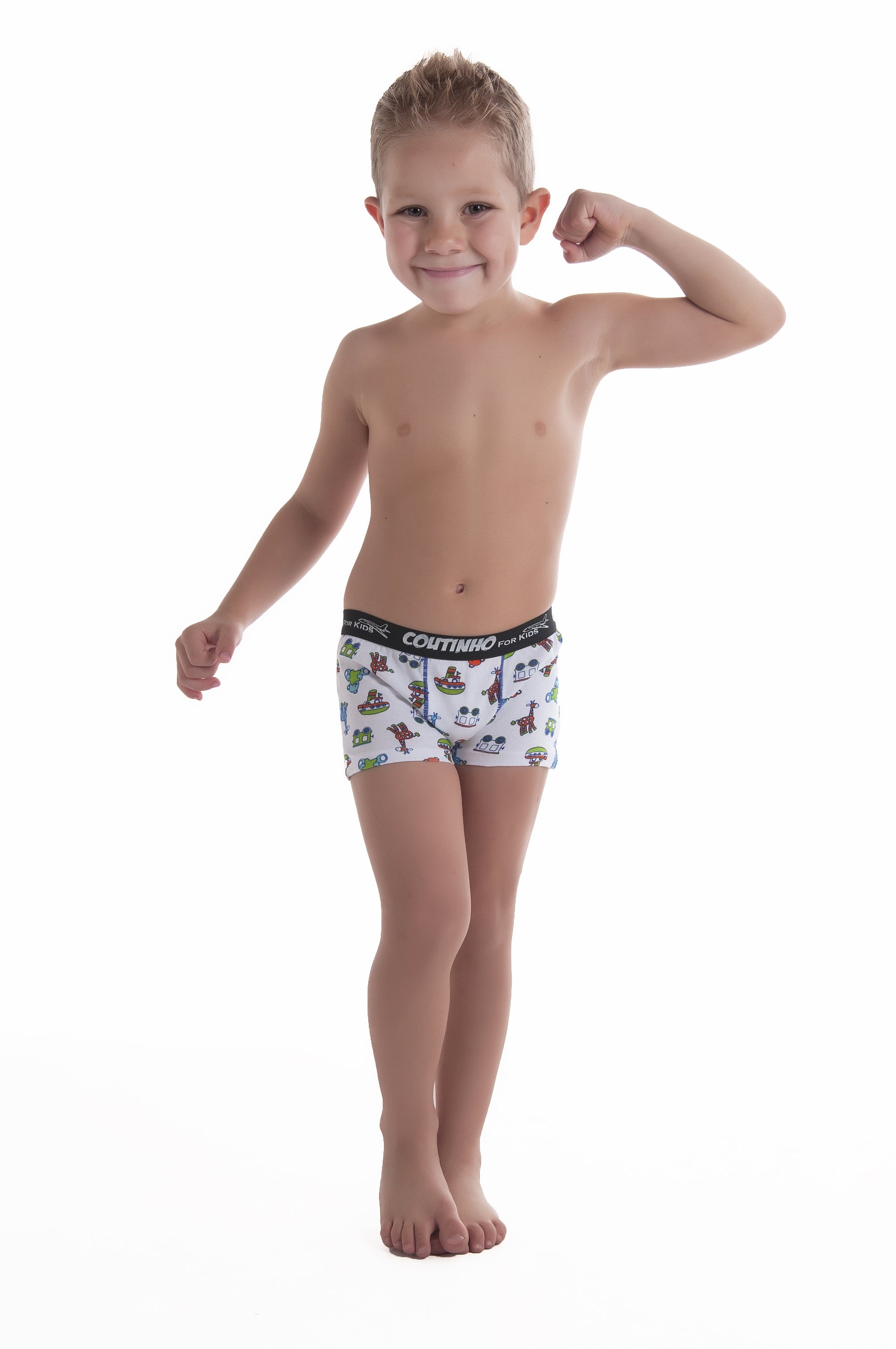 Cueca boxer inf. em estampas variadas – Doce Malícia