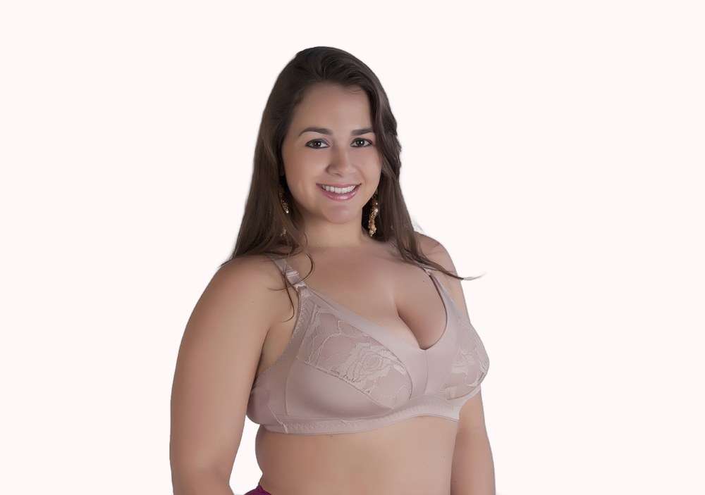 Sutiã plus size reforçado em microfibra – Doce Malícia