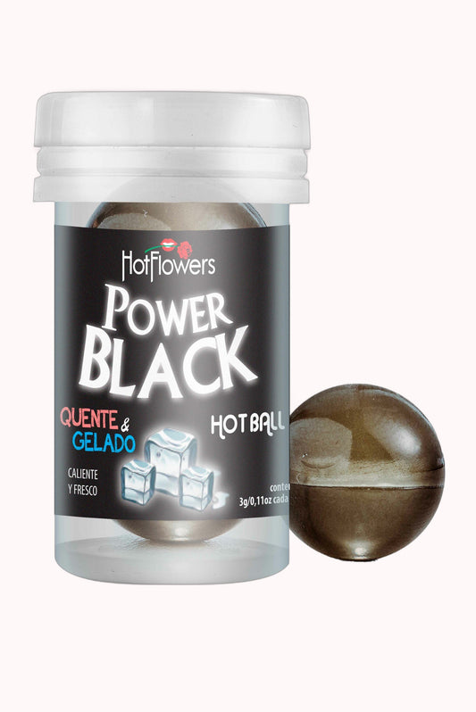 Hot Ball Power Black – Quente & Gelado – Doce Malícia