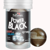 Hot Ball Power Black – Quente & Gelado – Doce Malícia