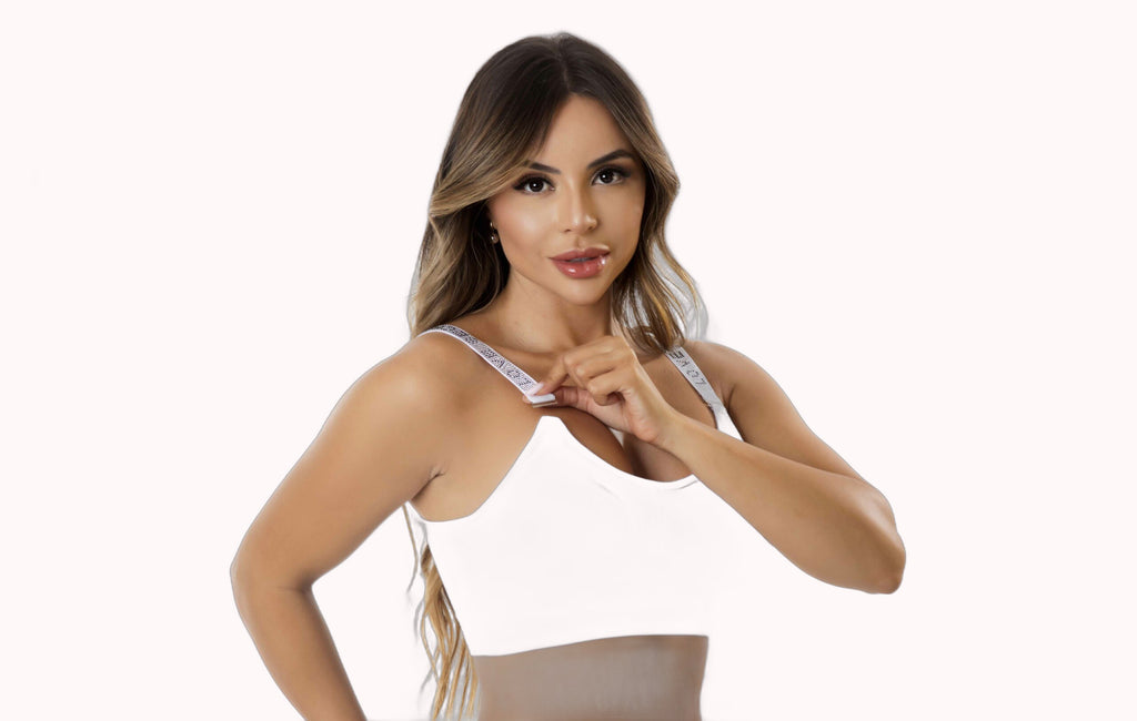 Top Canelado de Bojo com Alça Brilhosa – Doce Malícia