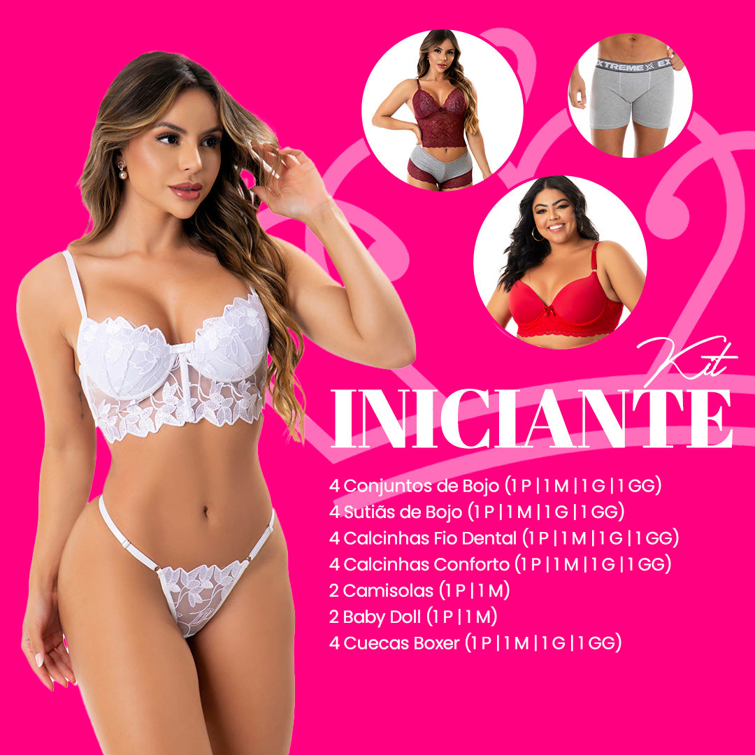 Kit Revendedora em cores sortidas – Doce Malícia