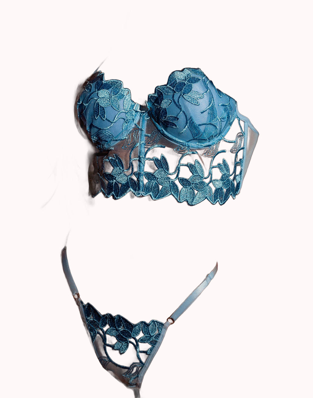 Lingerie Sensual em Tule Bordado – Doce Malícia
