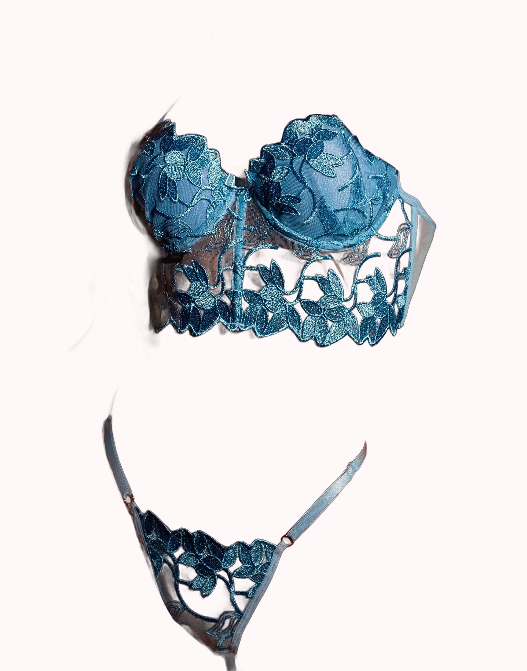 Lingerie Sensual em Tule Bordado – Doce Malícia
