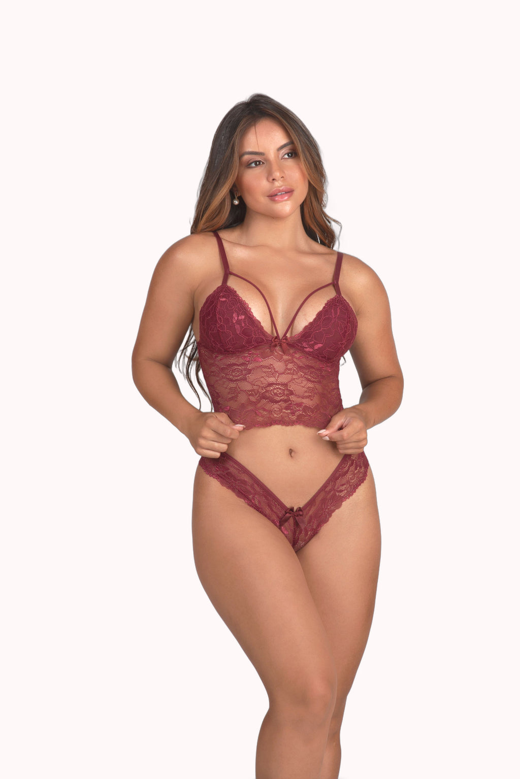 Lingerie strappy sem bojo – Doce Malícia