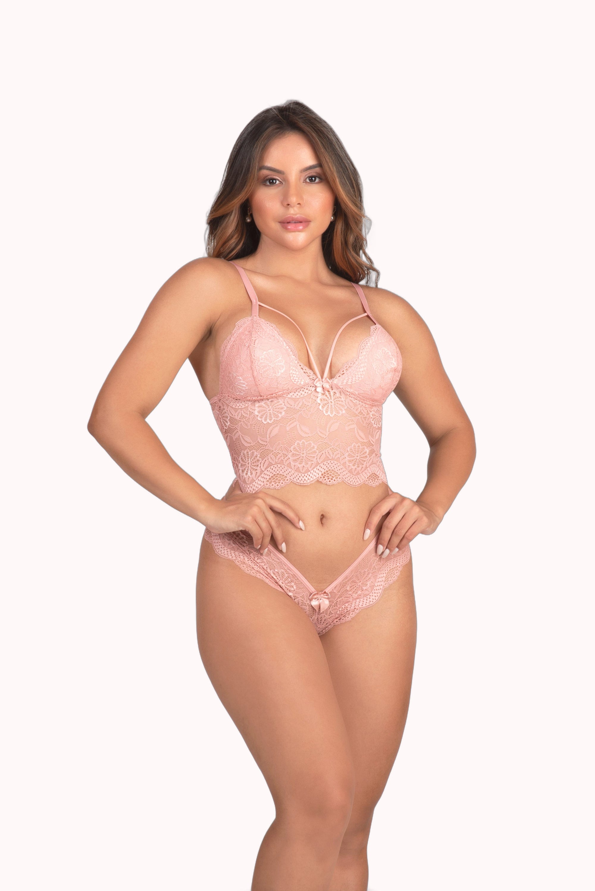 Lingerie strappy sem bojo – Doce Malícia