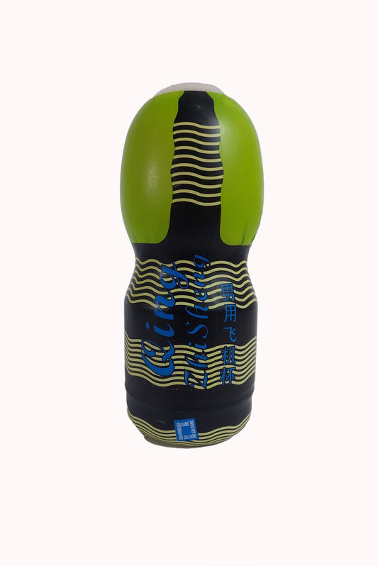 Masturbador Masculino Tubo Cyber Skin Verde – Doce Malícia