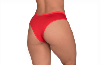 Tanga com elástico sport em azul-Marinho – Doce Malícia