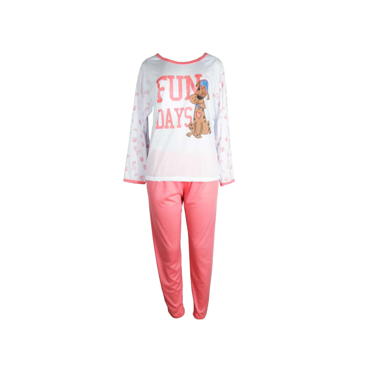 Pijama Feminino Longo em cores sortidas – Doce Malícia