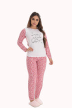 Pijama Longo Feminino em suede – Doce Malícia