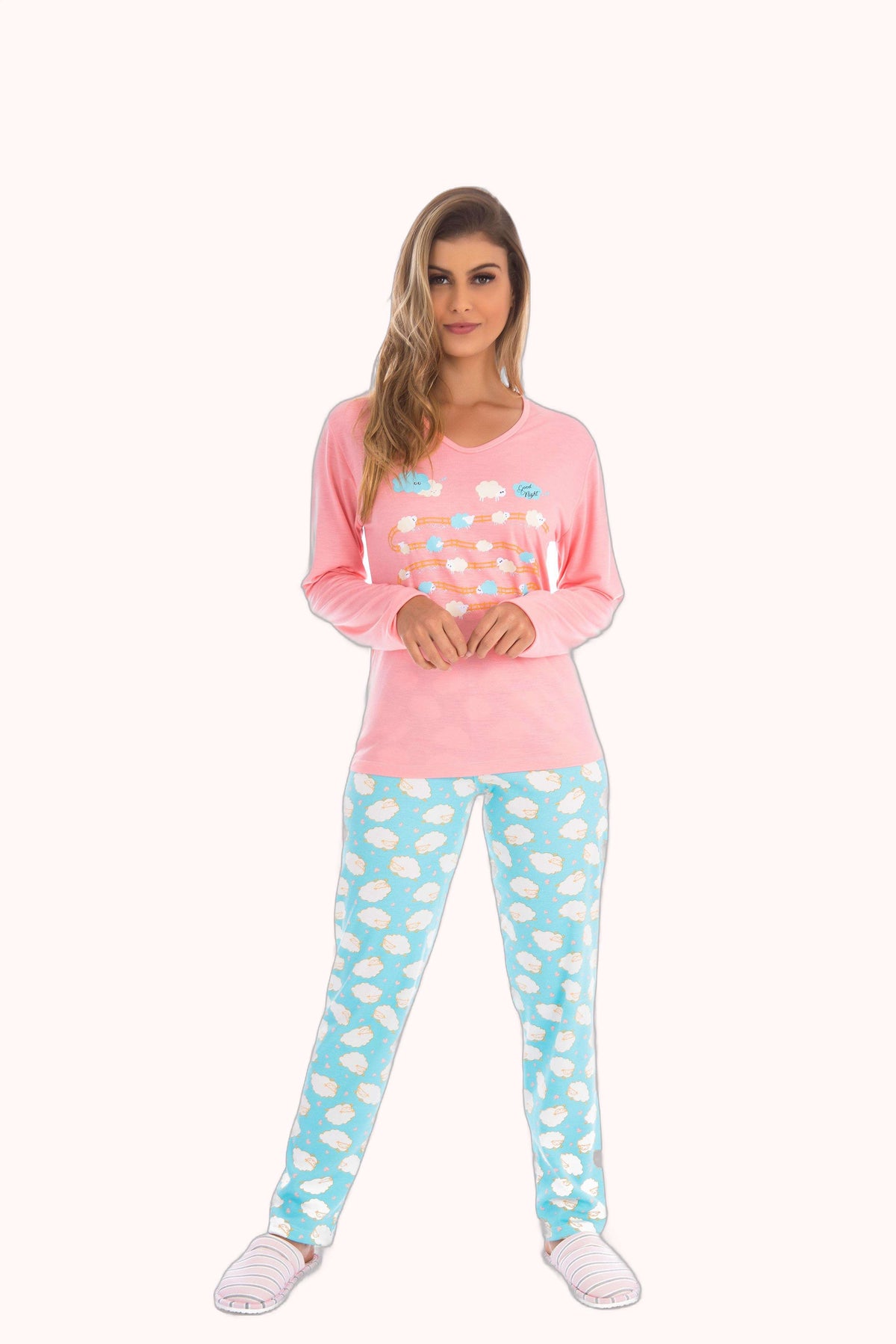 Pijama charmoso estampado – Doce Malícia